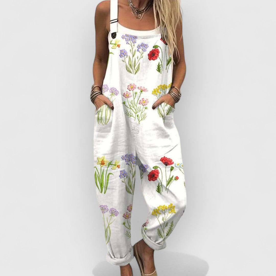 Belinda - Elegant Vintage Jumpsuit