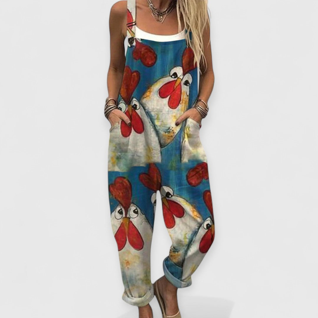 Alice - Chic Vintage Jumpsuit