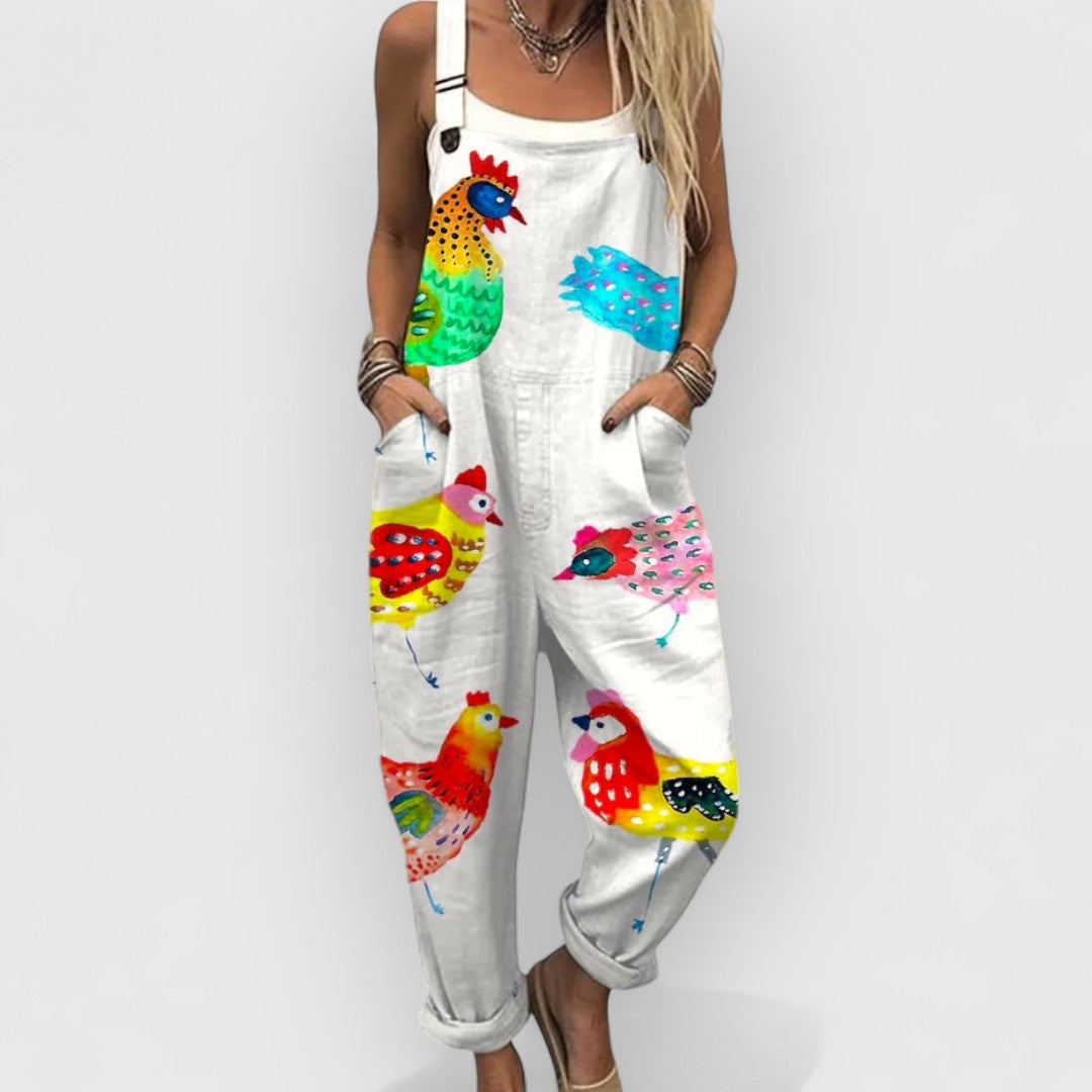 Amabel - Elegant Vintage Jumpsuit