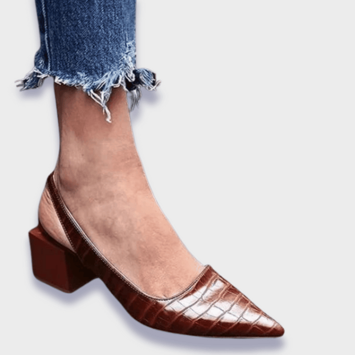 Heidi | Orthopaedic Pumps in Premium Faux Leather