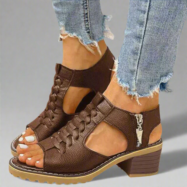 Gertrud | Orthopaedic sandals with premium heel comfort