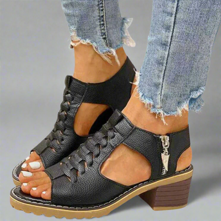 Gertrud | Orthopaedic sandals with premium heel comfort
