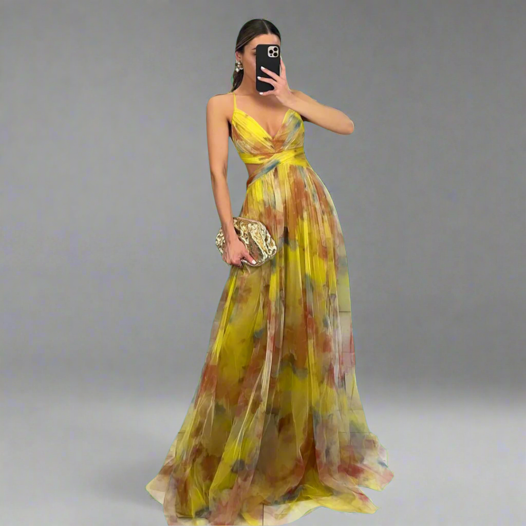 Griselda | Elegant Maxi Dress for Special Occasions