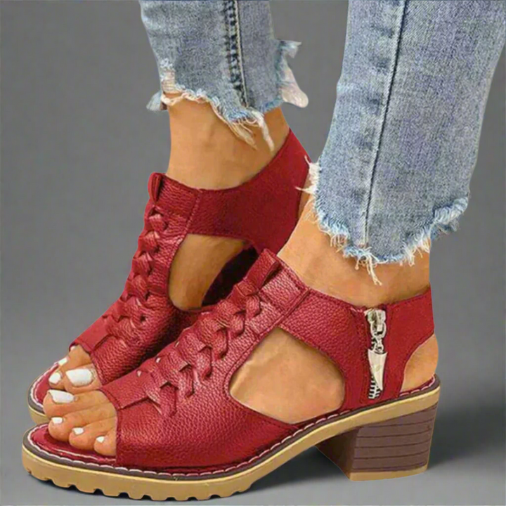 Gertrud | Orthopaedic sandals with premium heel comfort