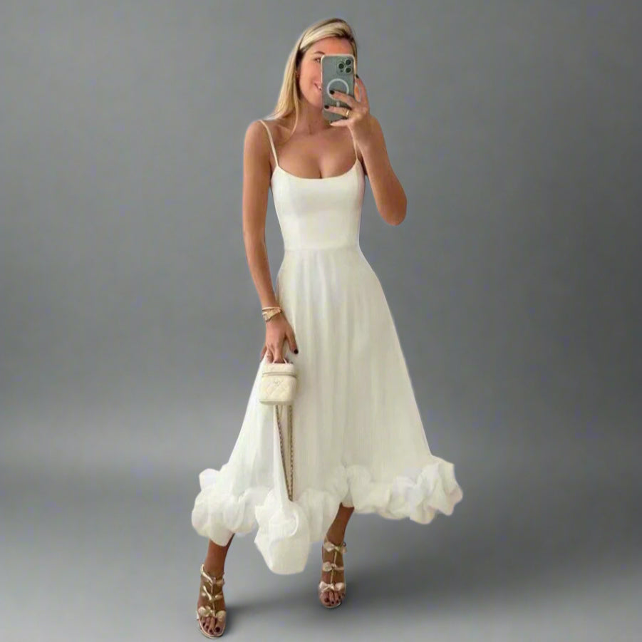 Wendeline | Elegant Flowing Dress for Special Occasions