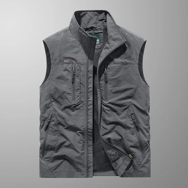 Kasper™ | Breathable Cargo Gilet with Multiple Pockets