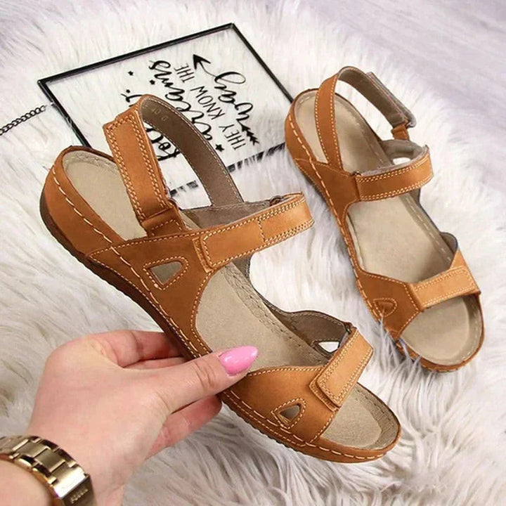 Ameli | Stylish Comfort Sandals with Velcro Straps