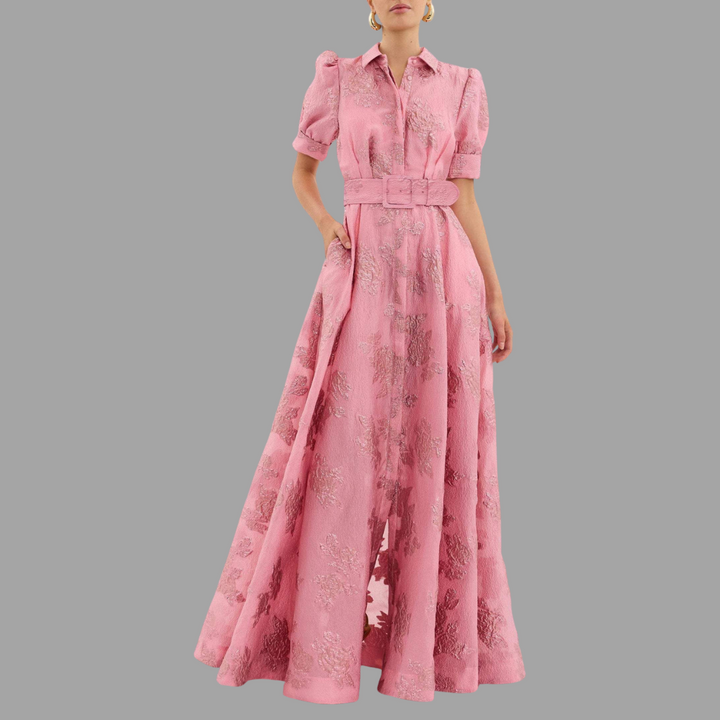 Karolina | Elegant Short-Sleeve Dress for Any Occasion