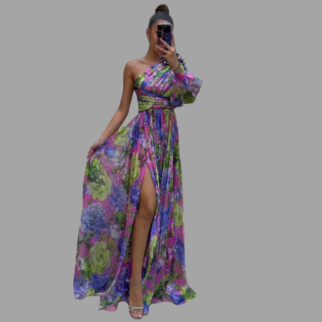 Kreszentia | Elegant Flowing Dress for Special Occasions