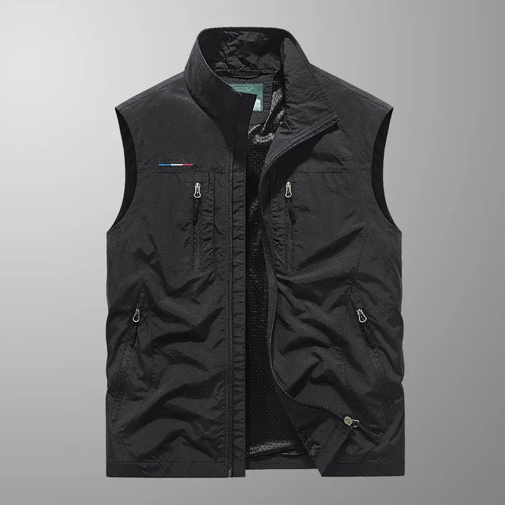 Kasper™ | Breathable Cargo Gilet with Multiple Pockets