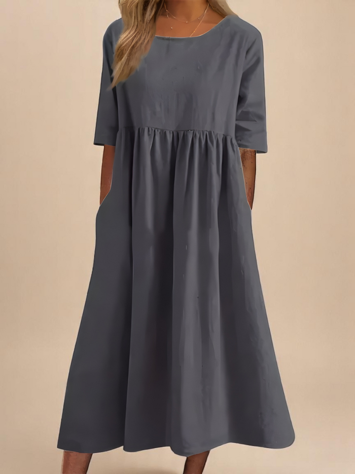 Milliena - Elegant Cotton Dress