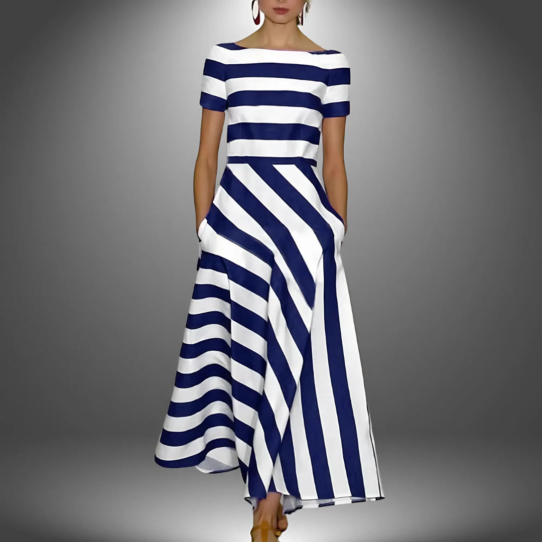 Alice – Lightweight and Airy Dress in Subtle Stripes