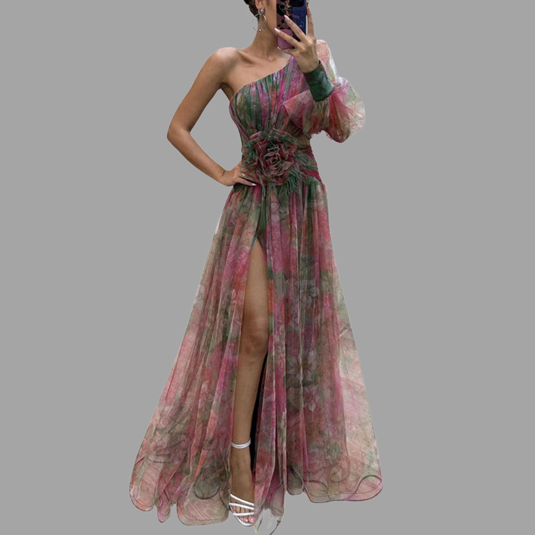 Nandina | Elegant Split Dress for Special Occasions