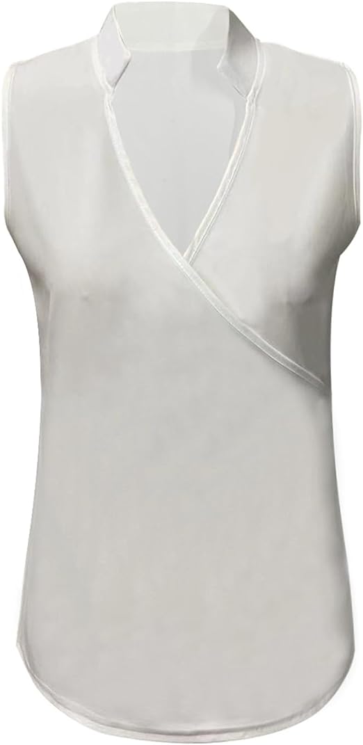 Tessa | Classic Sleeveless Solid Blouse