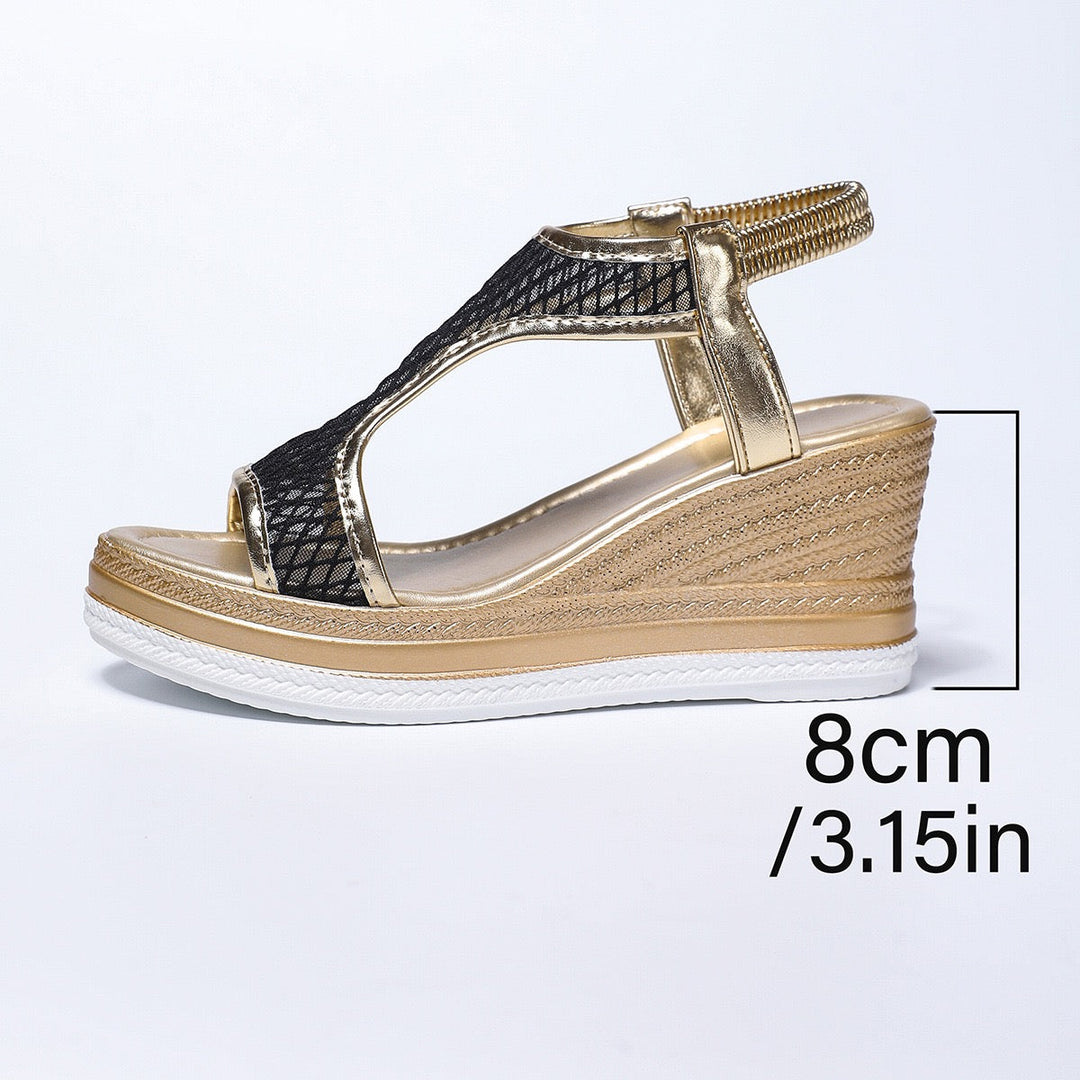 Émiline | Orthopaedic Sandal with Wedge Heel