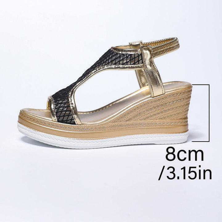 Émiline | Orthopaedic Sandal with Wedge Heel