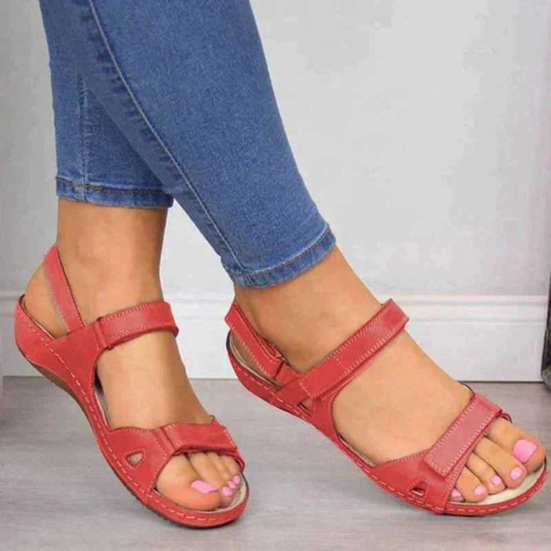 Ameli | Stylish Comfort Sandals with Velcro Straps