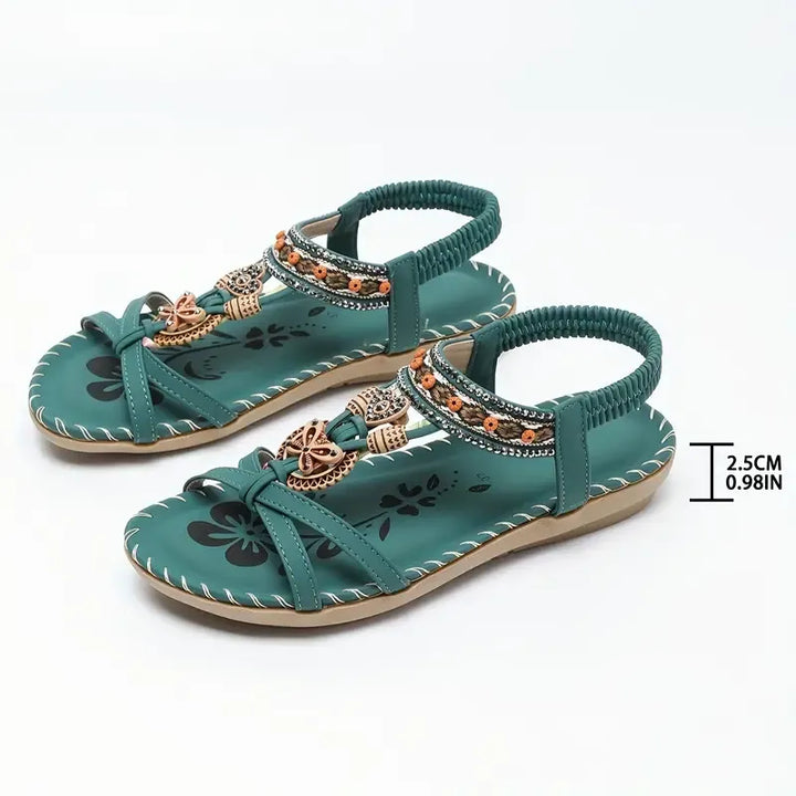 Colella | Elegant Rhinestone Butterfly Sandal