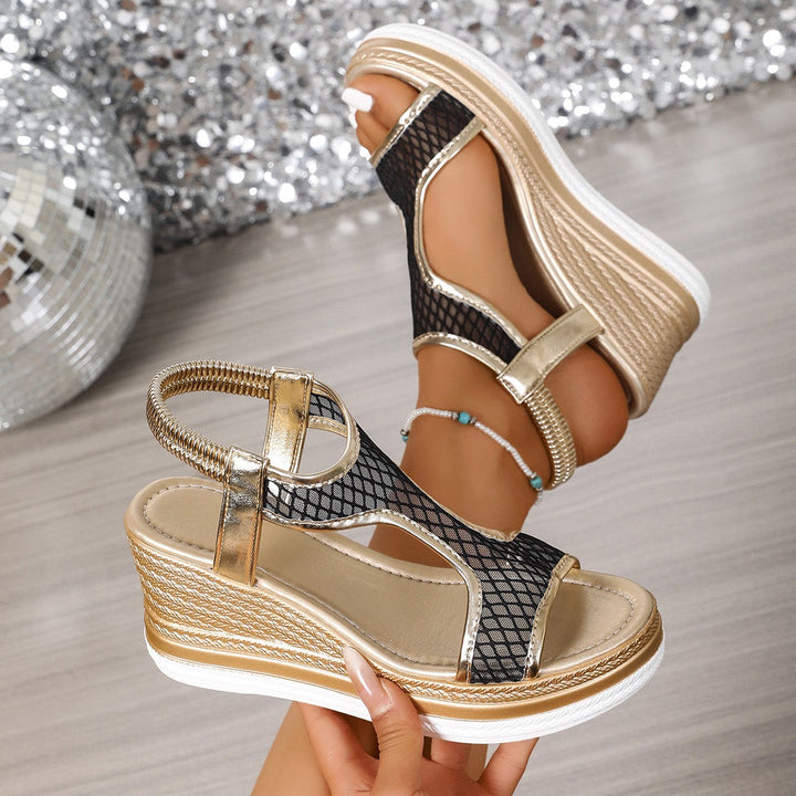 Émiline | Orthopaedic Sandal with Wedge Heel