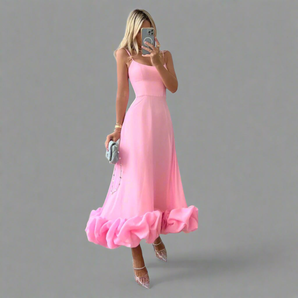 Wendeline | Elegant Flowing Dress for Special Occasions