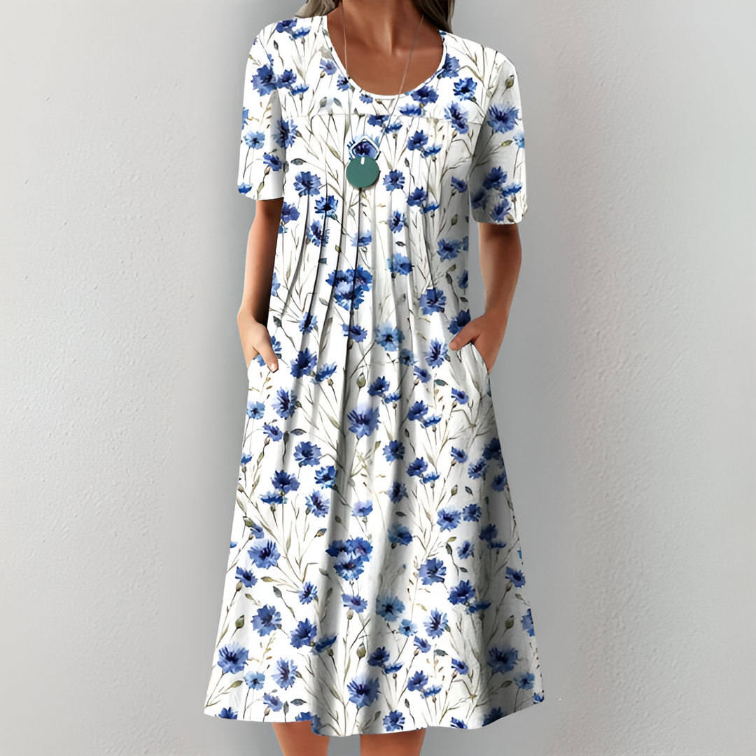 Adeen – Floral Midi Dress
