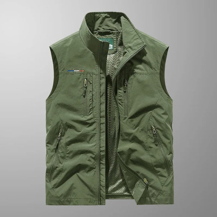 Kasper™ | Breathable Cargo Gilet with Multiple Pockets