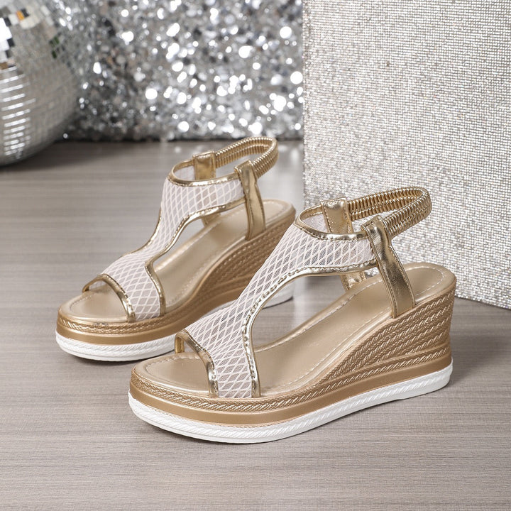 Émiline | Orthopaedic Sandal with Wedge Heel
