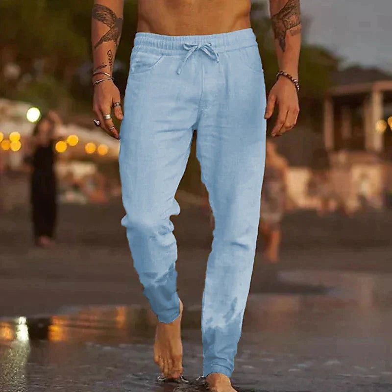 Tom™ | Linen Beach Trousers