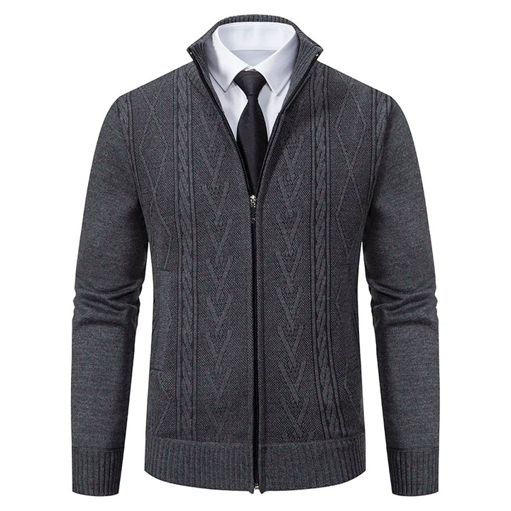 VALTREO | Warm Men's Cashmere Knit Jacket