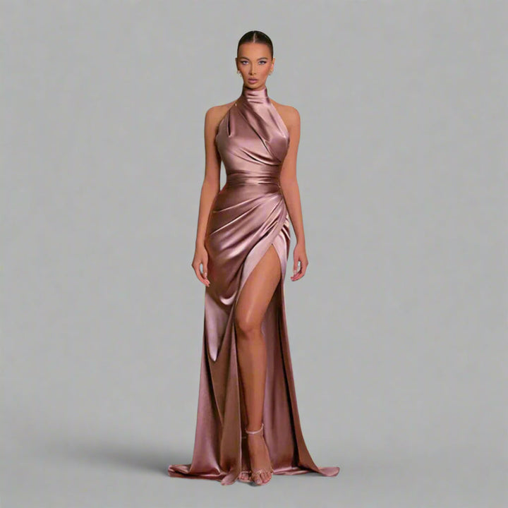 Loreen | Elegant Split Dress for Special Occasions