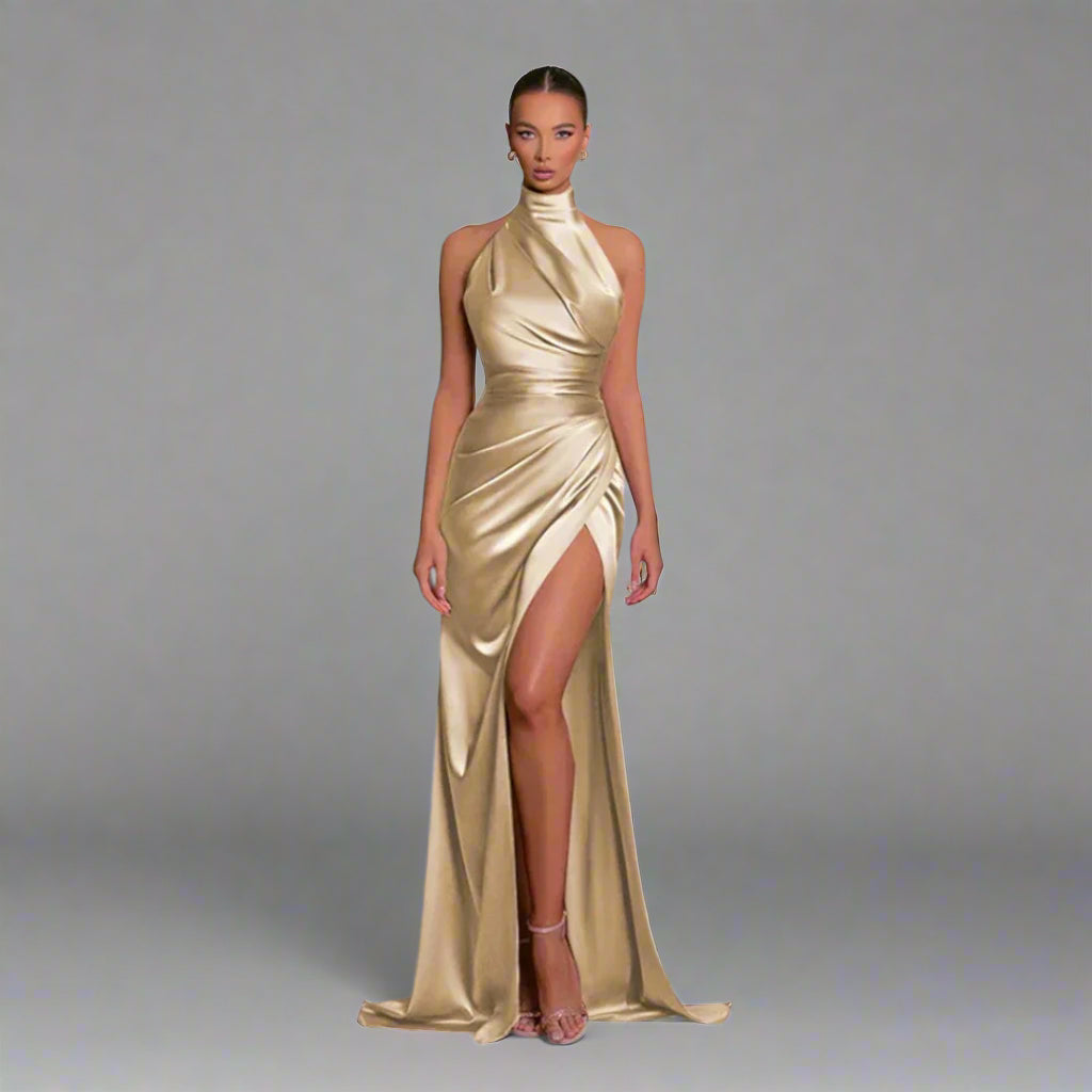 Loreen | Elegant Split Dress for Special Occasions