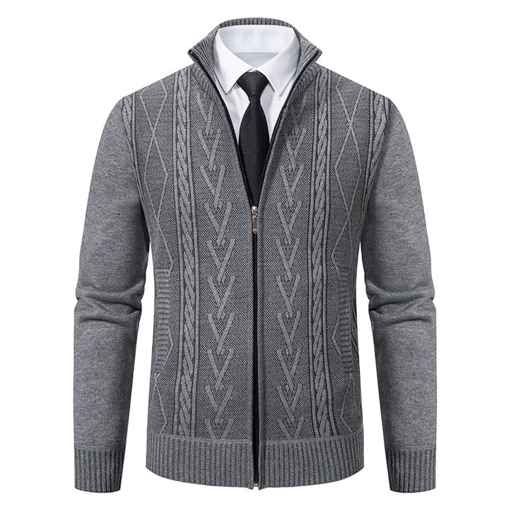 VALTREO | Warm Men's Cashmere Knit Jacket