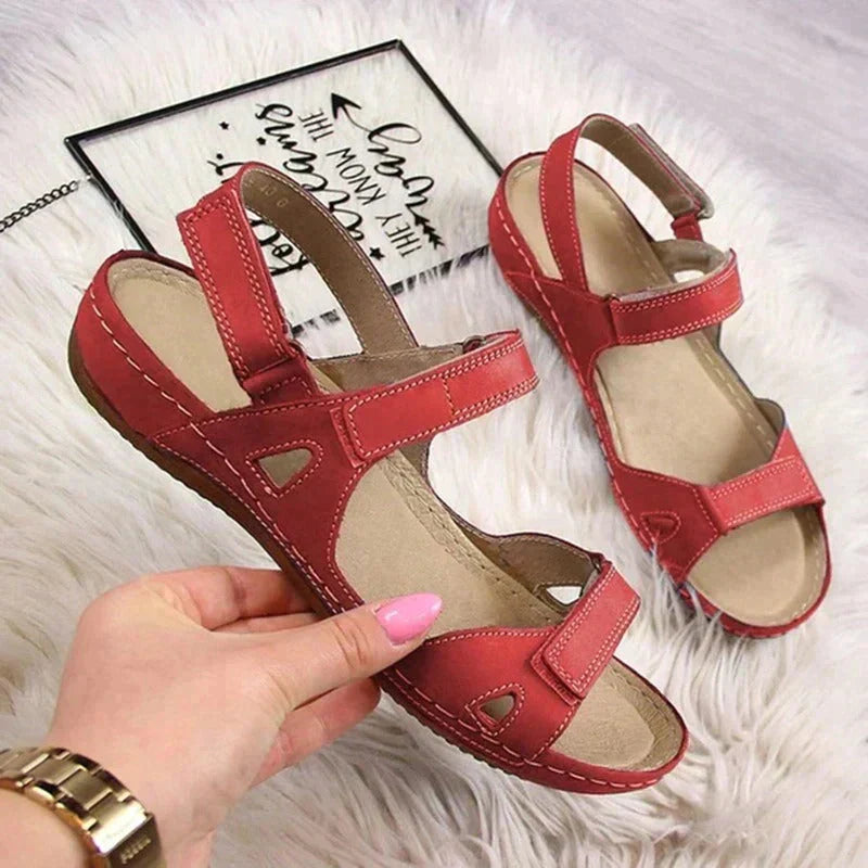 Ameli | Stylish Comfort Sandals with Velcro Straps