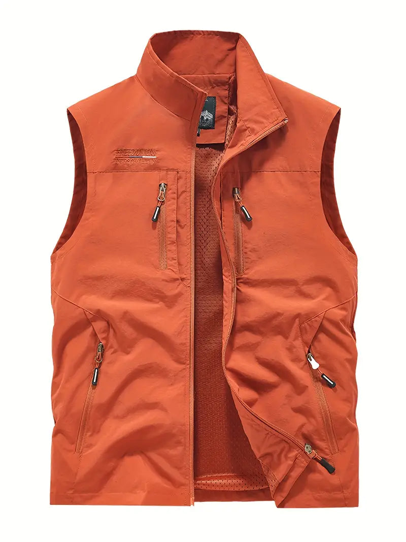 Kasper™ | Breathable Cargo Gilet with Multiple Pockets