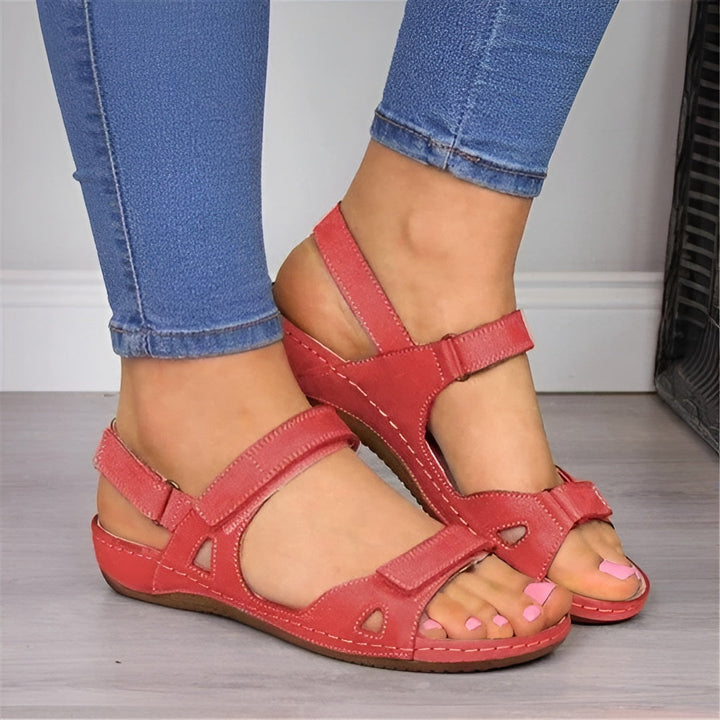 Ameli | Stylish Comfort Sandals with Velcro Straps