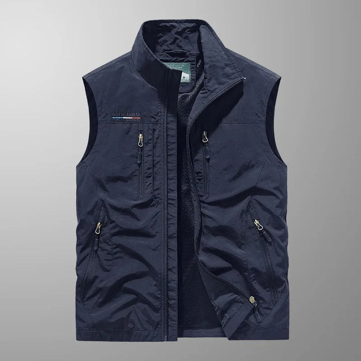 Kasper™ | Breathable Cargo Gilet with Multiple Pockets