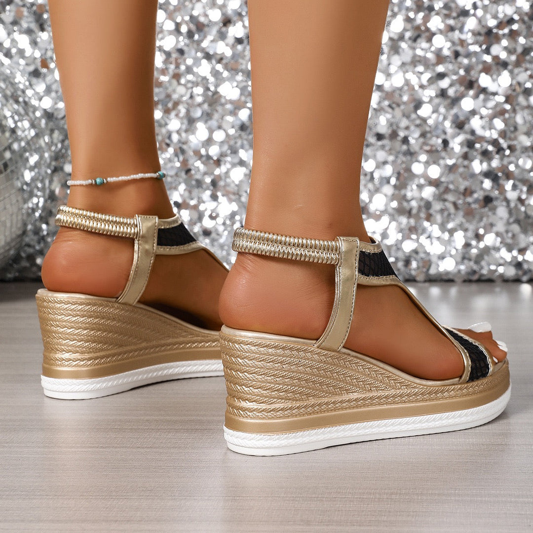 Émiline | Orthopaedic Sandal with Wedge Heel