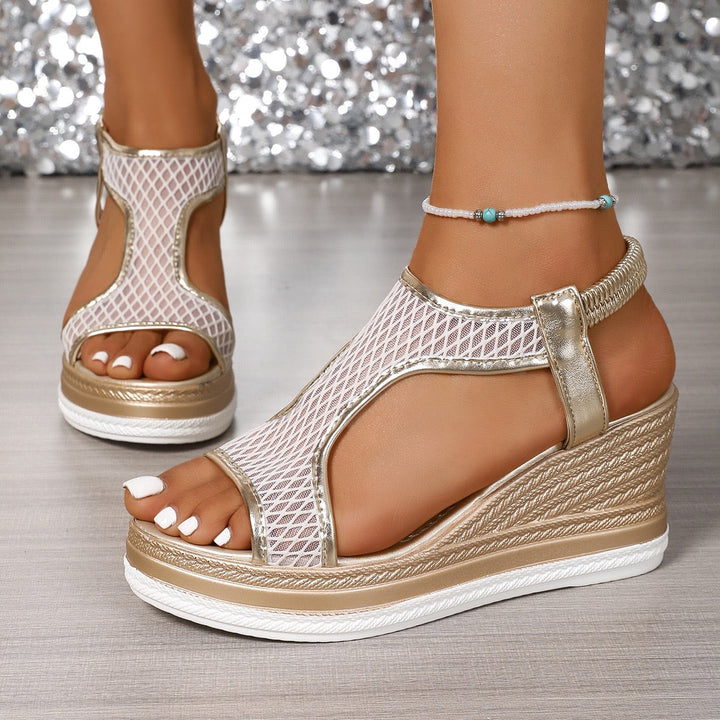 Émiline | Orthopaedic Sandal with Wedge Heel