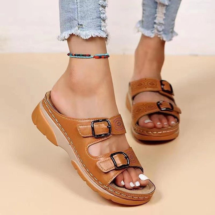 Viola™ Orthopaedic Sandals with Wedge Heel